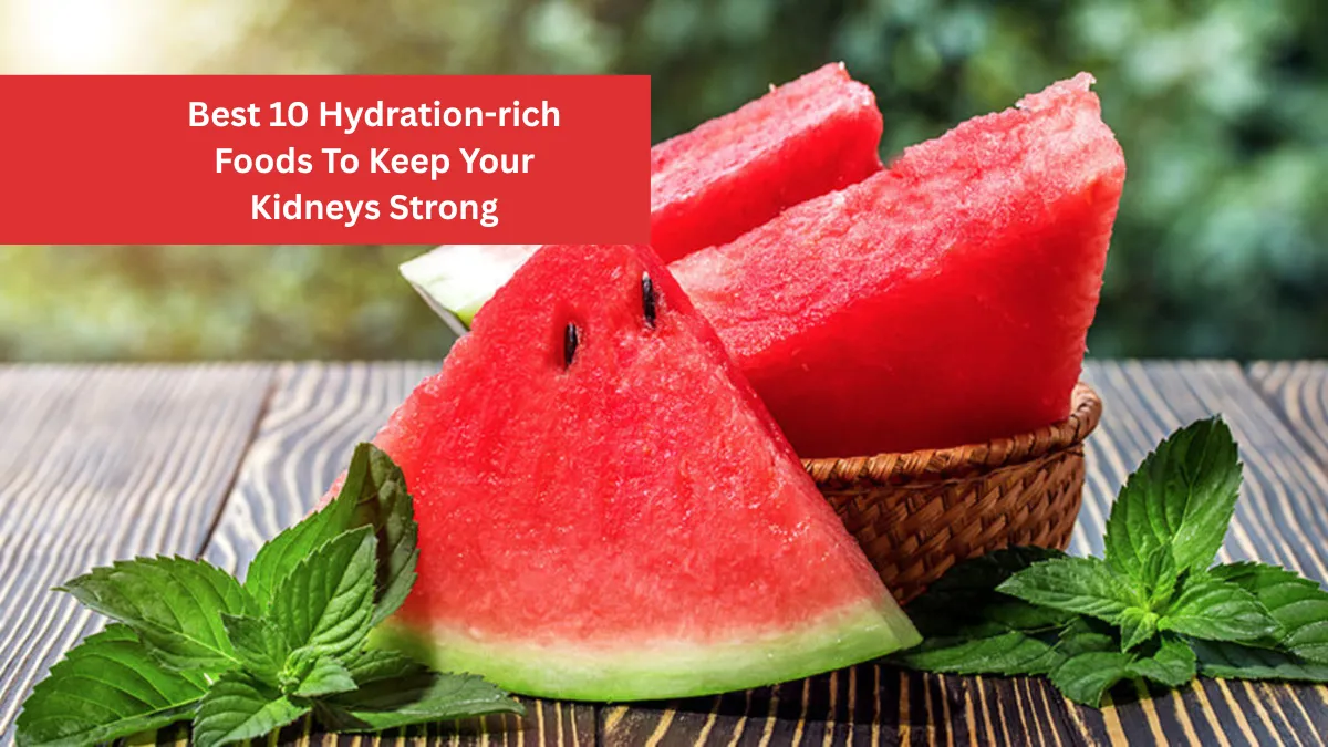 Best 10 Hydration-rich Foods To Keep Your Kidneys Strong