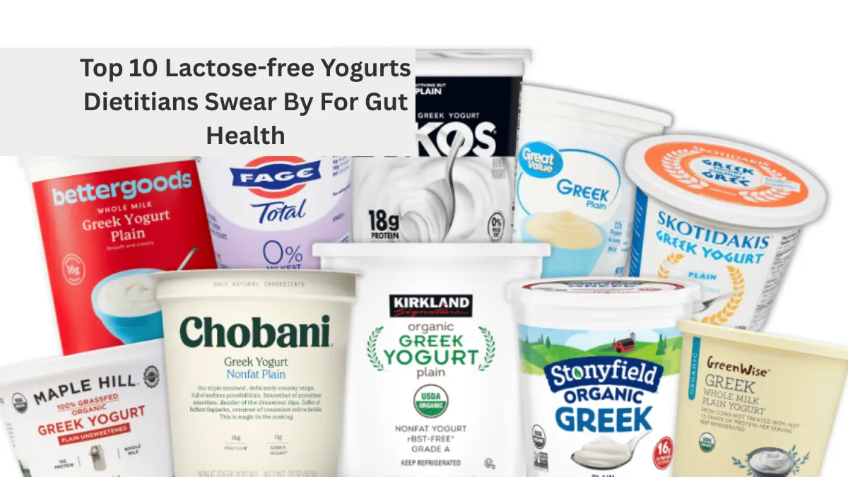 Top 10 Lactose-free Yogurts Dietitians Swear By For Gut Health