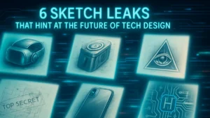 6 Sketch Leaks That Hint at the Future of Tech Design